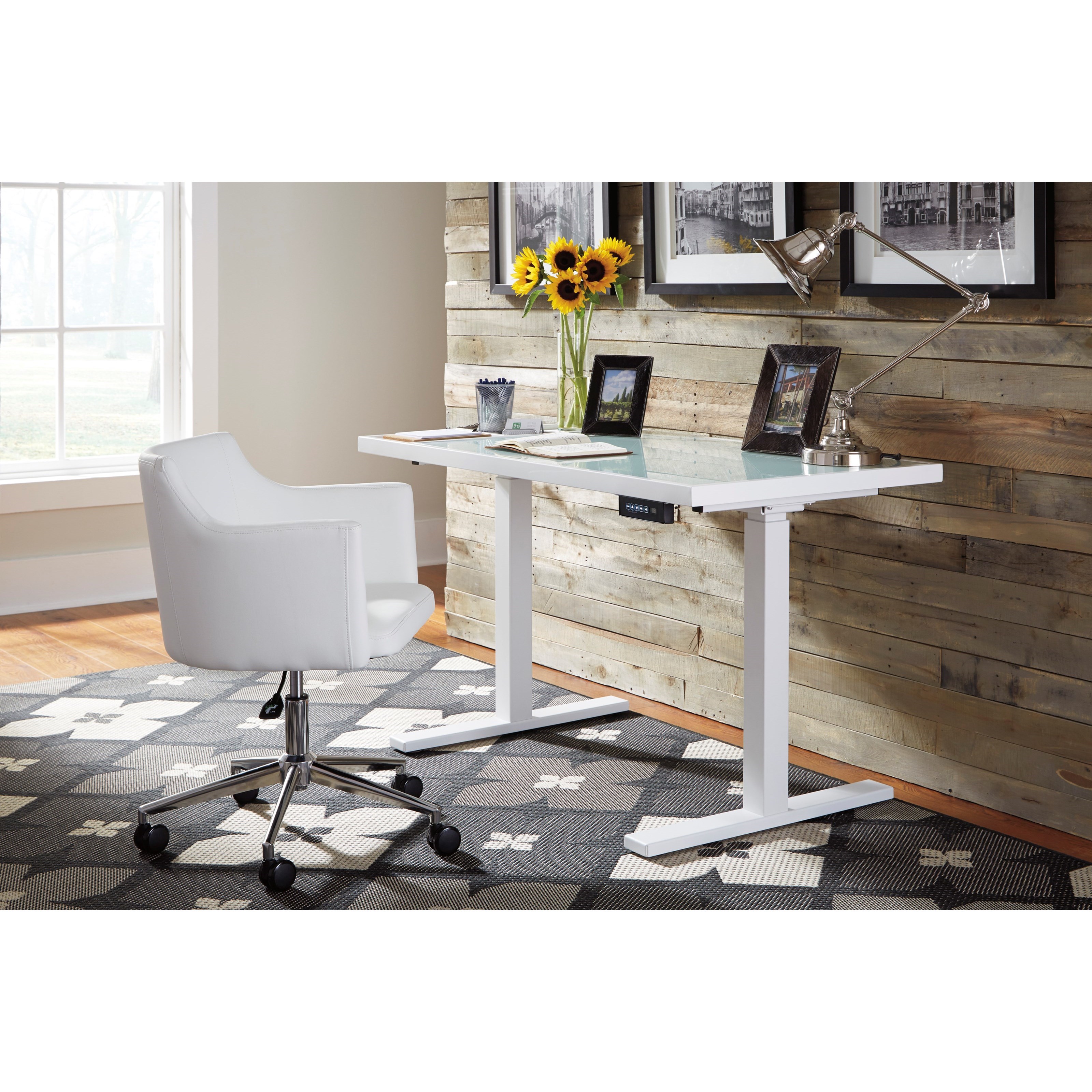 Baraga desk ashley furniture deals